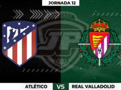 Alineaciones Atlético - Valladolid Jornada 12