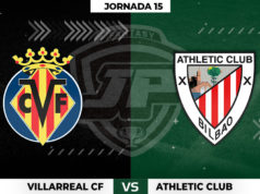 Alineaciones Villarreal - Athletic Jornada 15