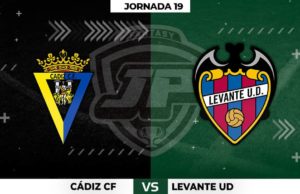 Alineaciones Cádiz - Levante Jornada 19