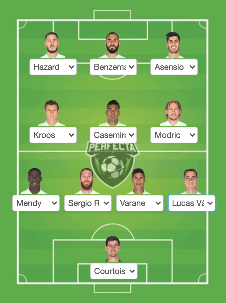 Posible once Real Madrid