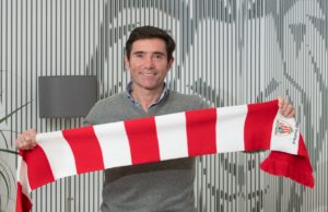 Marcelino en su presentación