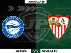 Alineaciones Alavés - Sevilla Jornada 19