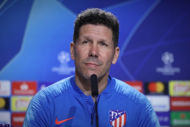 Simeone rueda de prensa