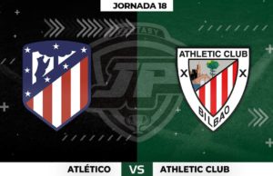 Alineaciones Atlético - Athletic Jornada 18