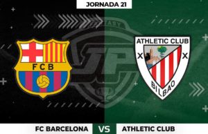 Alineaciones Barça - Athletic Jornada 21