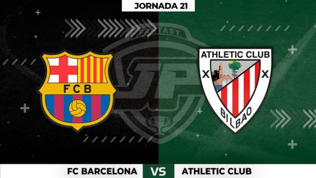 Alineaciones Barça - Athletic Jornada 21