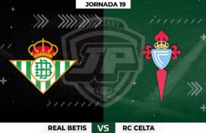 Alineaciones Betis - Celta Jornada 19