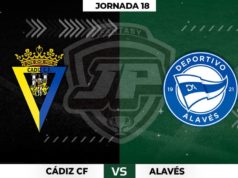 Alineaciones Cádiz - Alavés Jornada 18