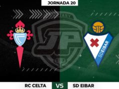 Alineaciones Celta - Eibar Jornada 20