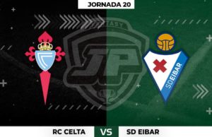 Alineaciones Celta - Eibar Jornada 20