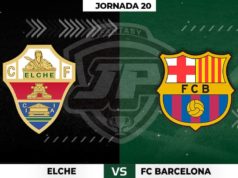 Alineaciones Elche - Barça Jornada 20