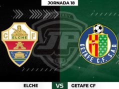 Alineaciones Elche - Getafe Jornada 18