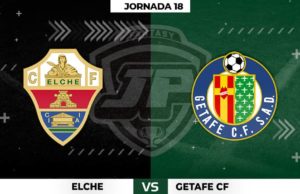 Alineaciones Elche - Getafe Jornada 18