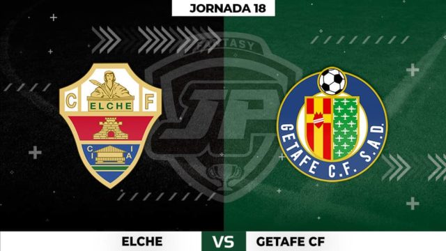 Alineaciones Elche - Getafe Jornada 18 Alineaciones Elche - Getafe Jornada 18