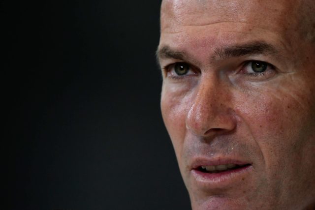 Zidane en rueda de prensa