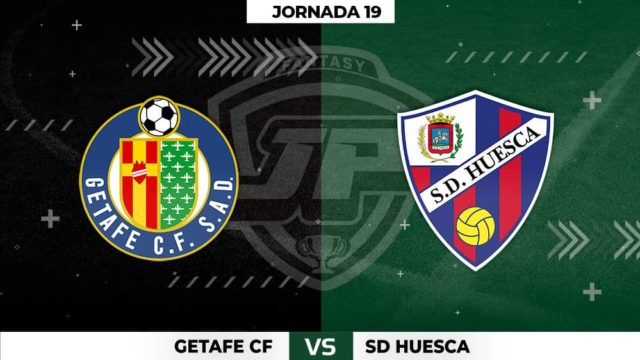 Alineaciones Getafe - Huesca Jornada 19