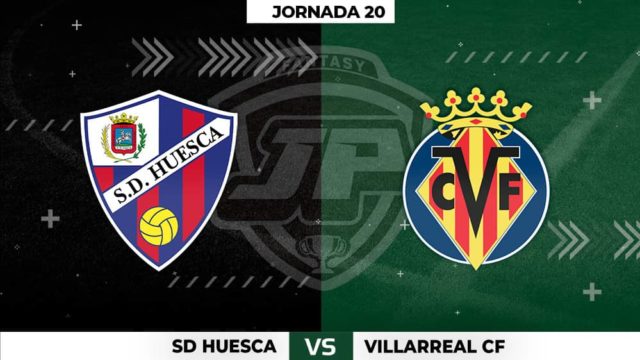Alineaciones Huesca - Villarreal Jornada 20