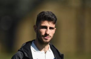 Piccini con la selección italiana