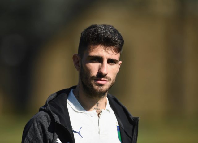 Piccini con la selección italiana