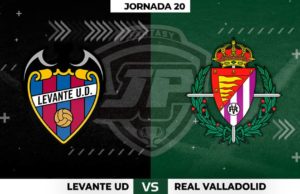 Alineaciones Levante - Valladolid Jornada 20