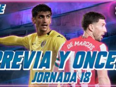 Directo en YouTube con las Alineaciones Probables de la Jornada 18