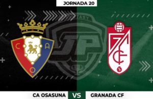 Alineaciones Osasuna - Granada Jornada 20