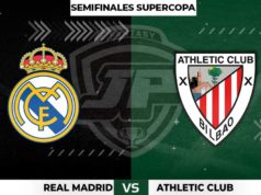 Alineaciones Real Madrid - Athletic Semifinal Supercopa