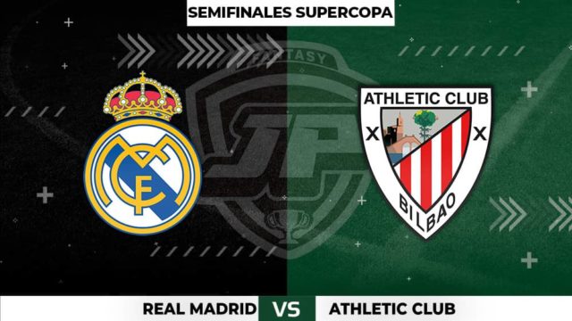 Alineaciones Real Madrid - Athletic Semifinal Supercopa Alineaciones Real Madrid - Athletic Semifinal Supercopa