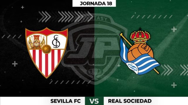 Alineaciones Sevilla - Real Sociedad Jornada 18
