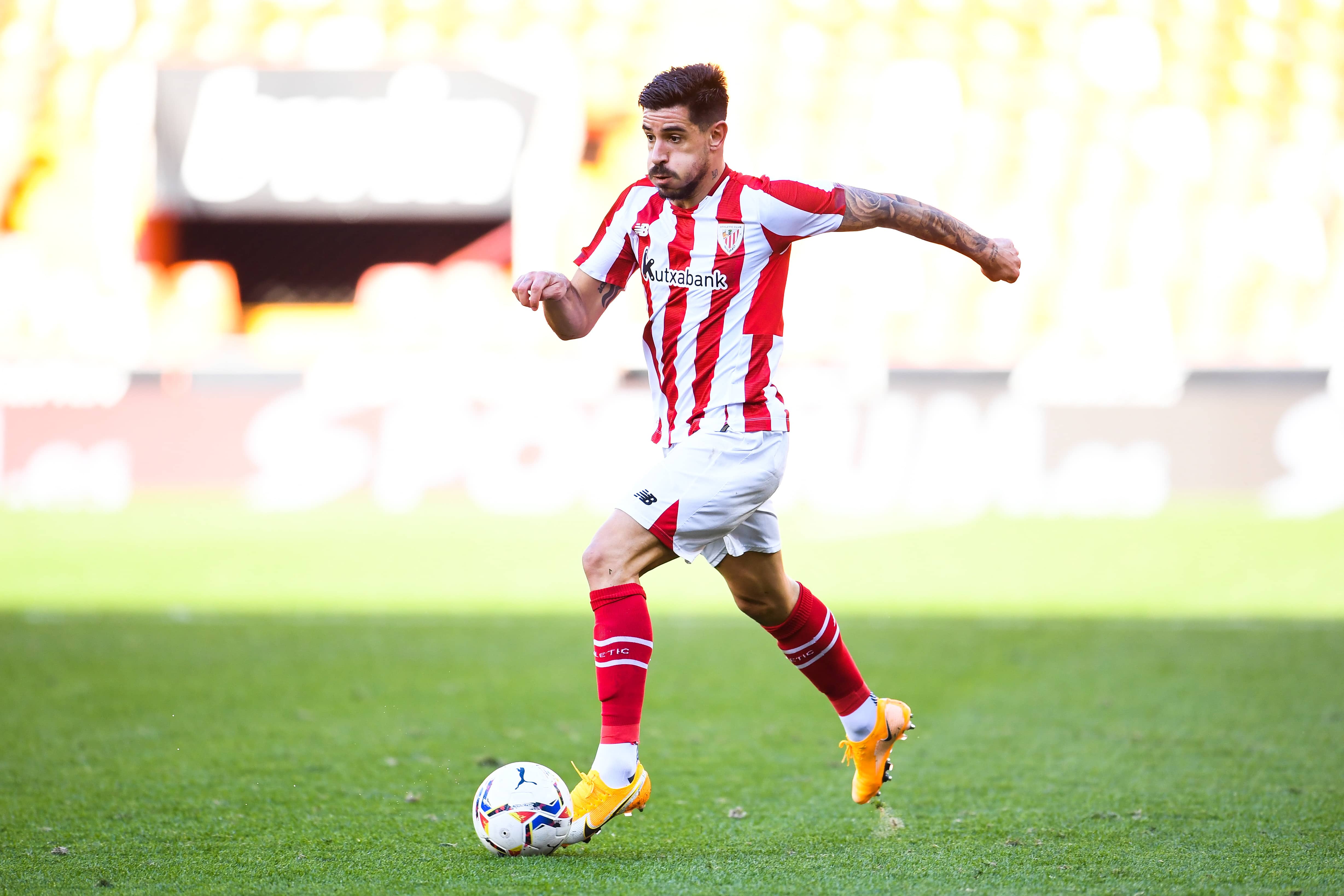 Yuri en un partido con el Athletic