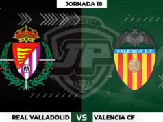 Alineaciones Valladolid - Valencia Jornada 18