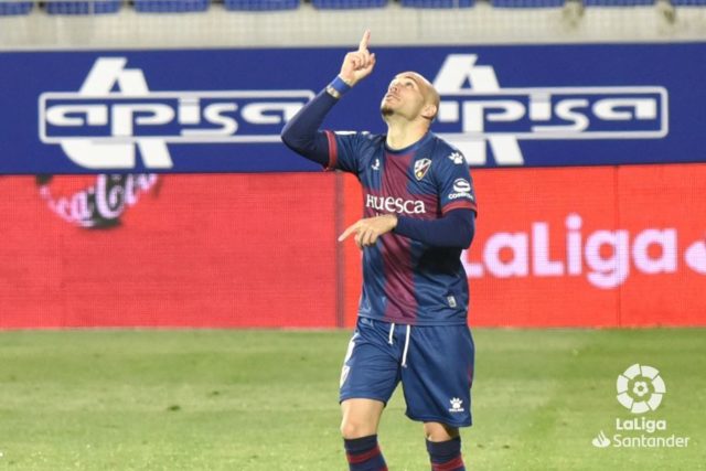 Sandro celebra un gol