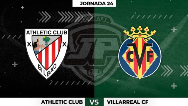 Alineaciones Athletic Club - Villarreal Jornada 24