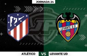 Alineaciones Atlético - Levante Jornada 24