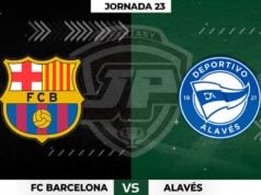 Alineaciones Barça - Alavés Jornada 23