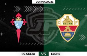 Alineaciones Celta - Elche Jornada 23