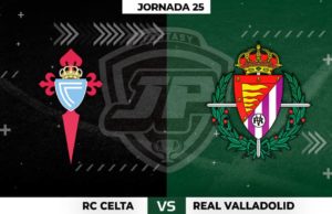 Alineaciones Celta - Valladolid Jornada 25