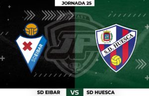 Alineaciones Eibar - Huesca Jornada 25