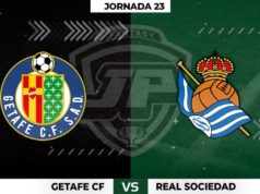 Alineaciones Getafe - Real Sociedad Jornada 23