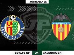 Alineaciones Getafe - Valencia Jornada 25