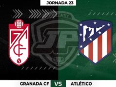 Alineaciones Granada - Atlético Jornada 23