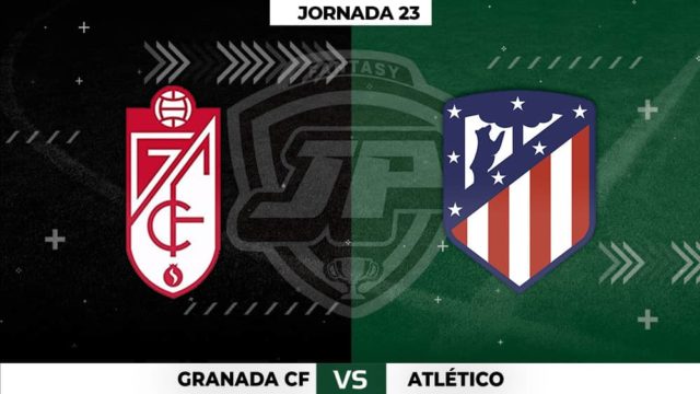 Alineaciones Granada - Atlético Jornada 23