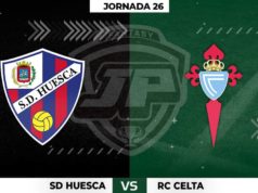 Alineaciones Huesca - Celta Jornada 26