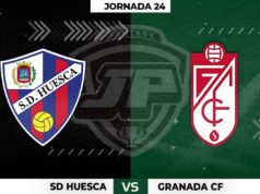 Alineaciones Huesca - Granada Jornada 24