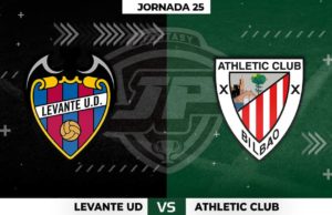 Alineaciones Levante - Athletic Jornada 25
