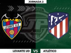 Alineaciones Levante - Atlético Jornada 2