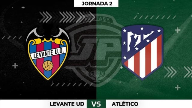 Alineaciones Levante - Atlético Jornada 2 Alineaciones Levante - Atlético Jornada 2