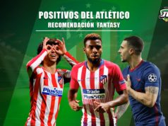 Positivos Atlético de Madrid