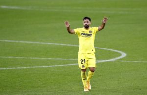 Jaume Costa en un partido de LaLiga