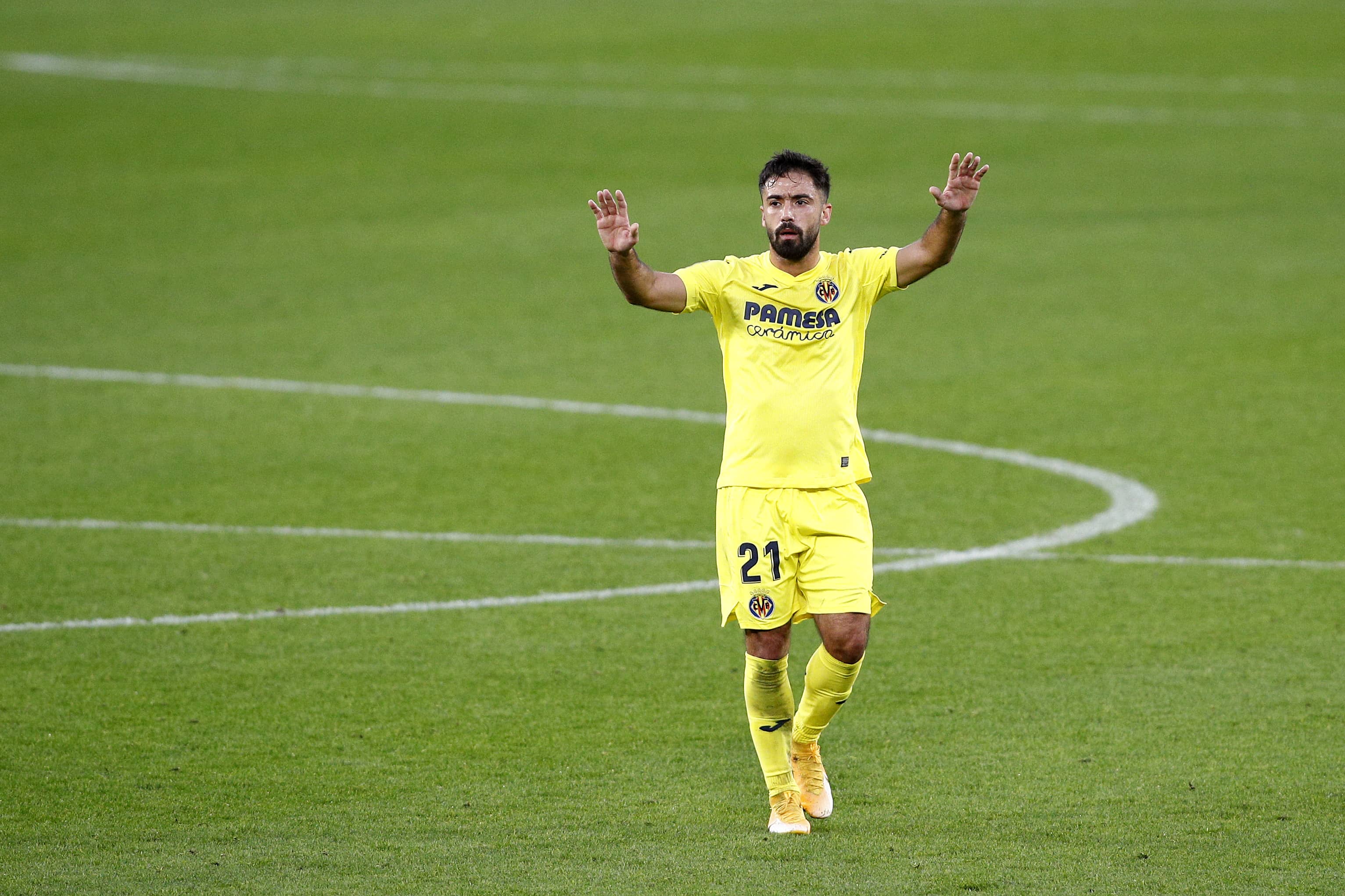 Jaume Costa en un partido de LaLiga